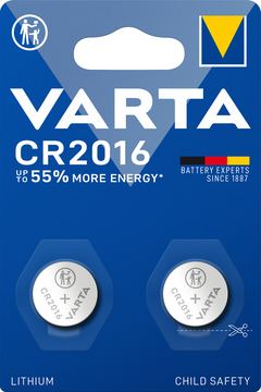 Varta Professional - Batterie 2 x CR2016 - Li von LumaTech