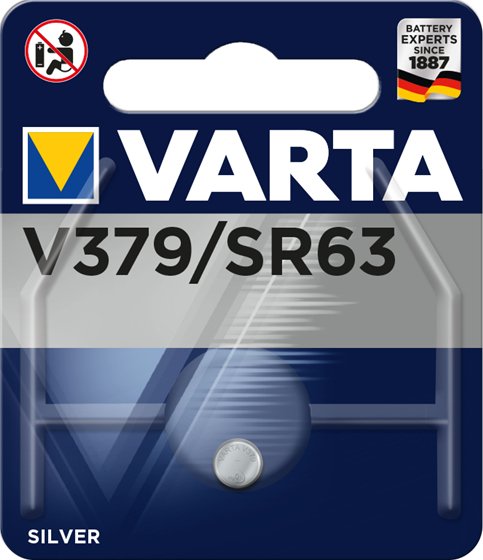 Varta V 379 - Batterie SR63 - Silberoxid - 14