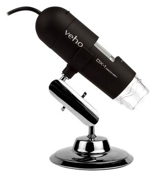 Veho DX-1 - Digitales Mikroskop - Schwarz - 200x - 20x - LED - 10 - 150 mm von LumaTech