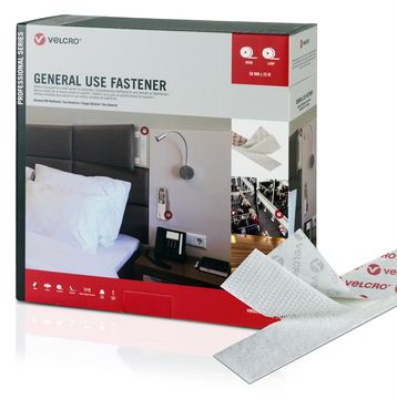 VELCRO je5m Haken-&Flauschbd 50mm Weiß VEL-PS20007 von LumaTech
