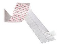 VELCRO Klettband 20mmx25m Weiß Haken & Flausch selbstklebend von LumaTech