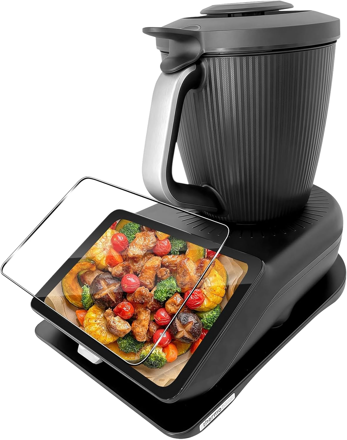 Kompatibel mit Vorwerk Thermomix TM7 für Panzerglas Schutzfolie, 1 Stück 9H Härte Schutzglas, Anti-Bläschen Displayschutzfolie, Anti-Kratzen Panzer Schutz Glas, HD Clear Displayschutz