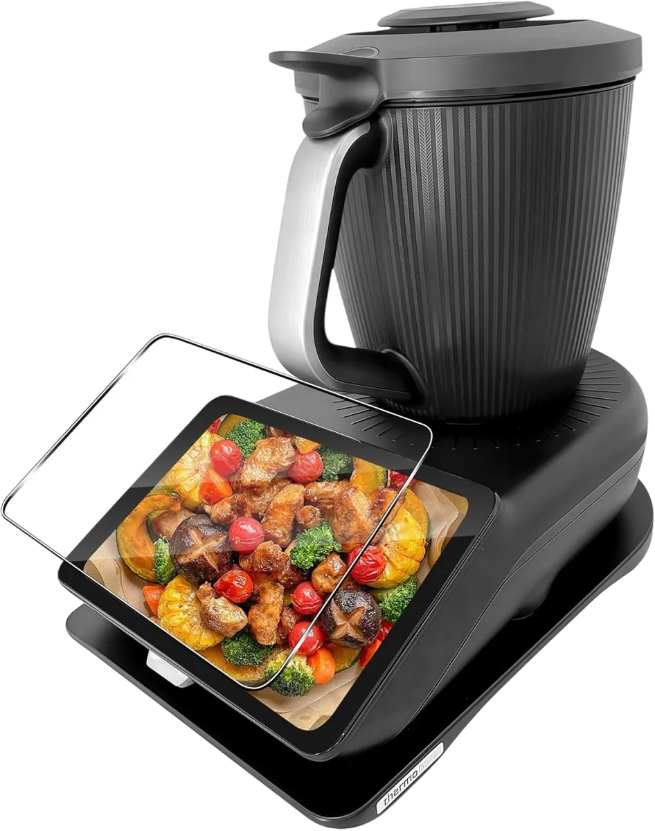 Kompatibel mit Vorwerk Thermomix TM7 für Panzerglas Schutzfolie, 1 Stück 9H Härte Schutzglas, Anti-Bläschen Displayschutzfolie, Anti-Kratzen Panzer Schutz Glas, HD Clear Displayschutz
