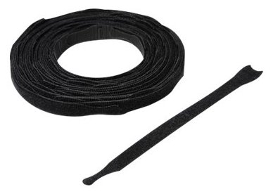 VELCRO ONE-WRAP - Klettverschluss - 20 mm - 20 cm - Schwarz (Packung mit 100)