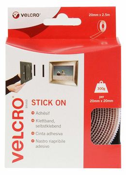 VELCRO VEL-EC60214 - Weiß - 20 mm - 2,5 m - 1 Stück(e) - Box von LumaTech