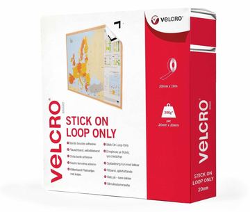 VELCRO VEL-EC60222 - Weiß - 20 mm - 10 m - 1 Stück(e) - Box von LumaTech