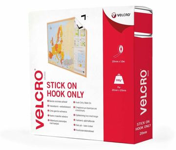 VELCRO VEL-EC60223 - Weiß - 20 mm - 10 m - 1 Stück(e) - Box von LumaTech