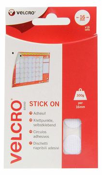 VELCRO VEL-EC60227 - Weiß - 16 mm - 16 Stück(e) von LumaTech