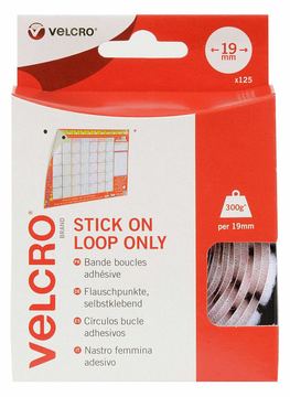 VELCRO VEL-EC60232 - Weiß - 19 mm - 125 Stück(e) von LumaTech