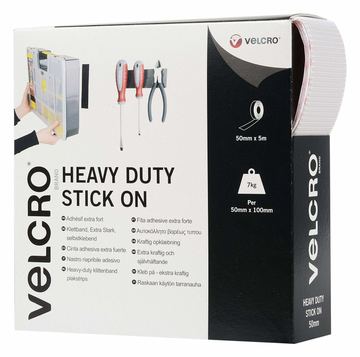 VELCRO VEL-EC60244 - Weiß - 50 mm - 5 m - 1 Stück(e) - Box von LumaTech
