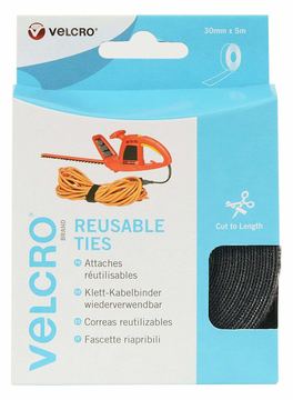 VELCRO VEL-EC60254 - Schwarz - 30 mm - 5 m - 1 Stück(e) - Box von LumaTech