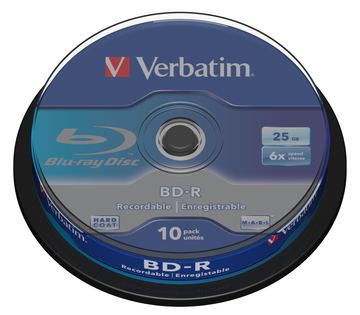 Verbatim 10 x BD-R - 25 GB 6x - Spindel von LumaTech