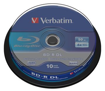 Verbatim 10 x BD-R DL - 50 GB 6x - Spindel von LumaTech