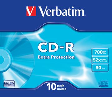 Verbatim 10 x CD-R - 700 MB (80 Min) 52x von LumaTech