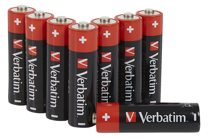 Verbatim 49503 - Einwegbatterie - AA - 1,5 V - 8 Stück(e) - -18 - 50 °C - 50,5 mm