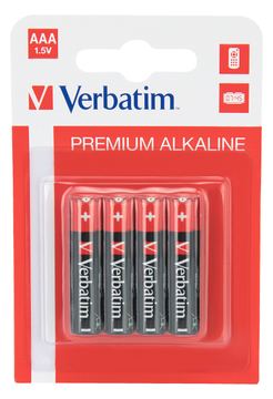 Verbatim Batterie 4 x AAA - Alkalisch von LumaTech