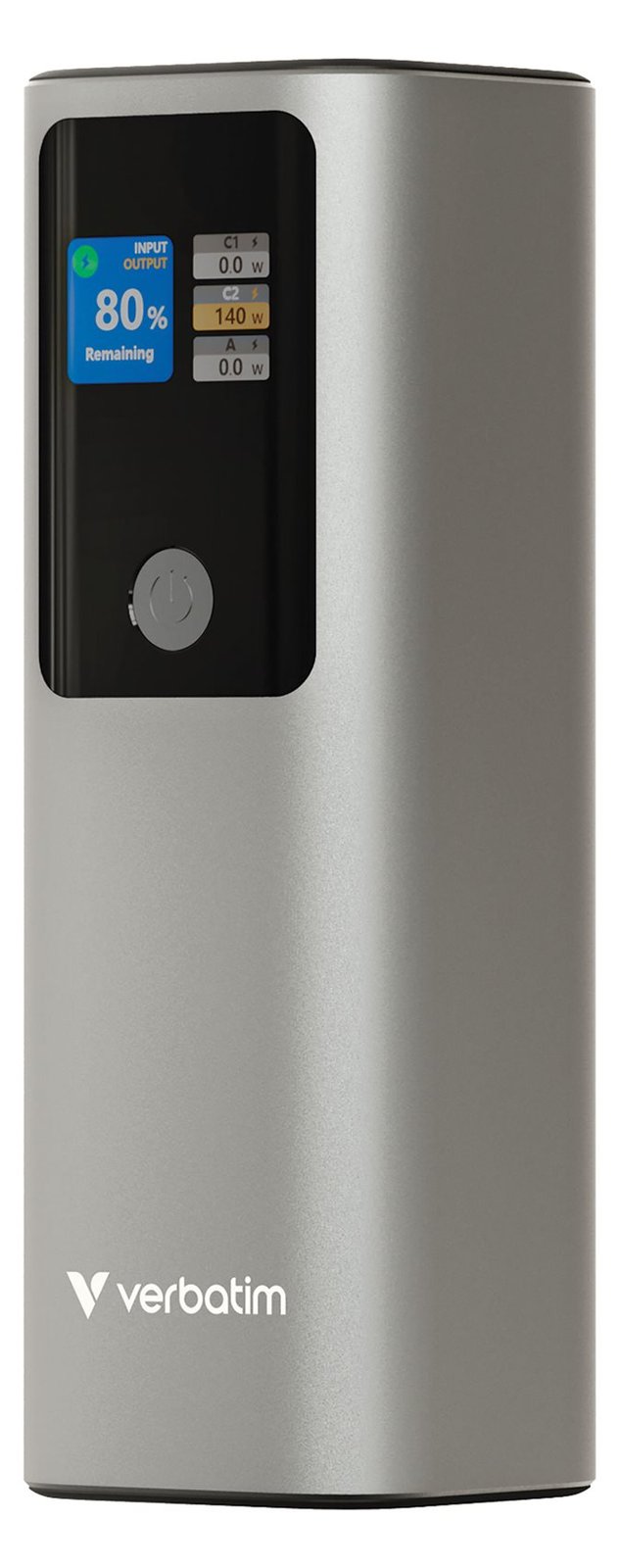 Verbatim Charge 'n' Go - Induktive Power Bank - 27000 mAh - 65 Watt - Fast Charge - 3 Ausgabeanschlussstellen