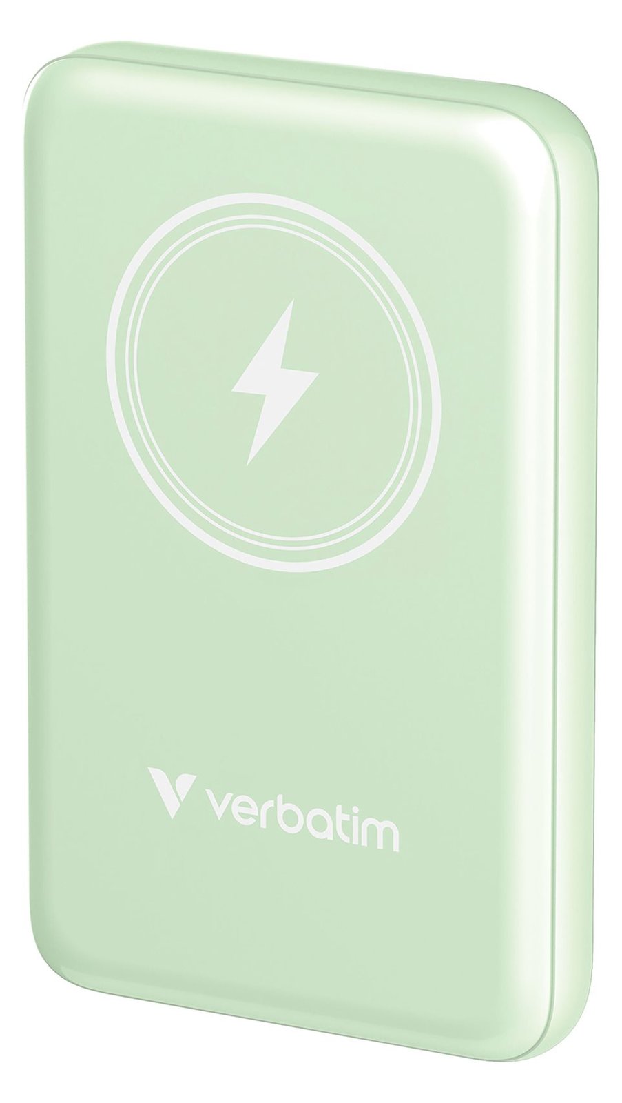 Verbatim Charge 'n' Go - Induktive Power Bank - Magnethalterung - Li-Pol - 10000 mAh - 20 Watt - 2.4 A