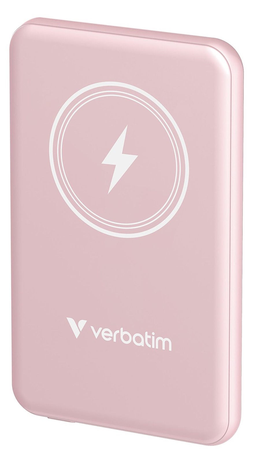Verbatim Charge 'n' Go - Induktive Power Bank - Magnethalterung - Li-Pol - 5000 mAh - 20 Watt - 2.4 A