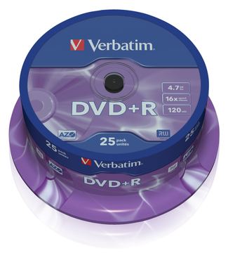 Verbatim DataLifePlus - 25 x DVD+R - 4.7 GB 16x von LumaTech