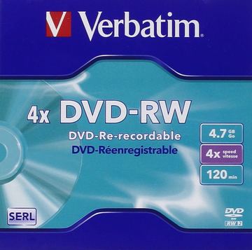 Verbatim DataLifePlus - 5 x DVD-RW - 4.7 GB 4x - Jewel Case (Schachtel) von LumaTech