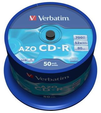 Verbatim DataLifePlus - 50 x CD-R - 700 MB 48x von LumaTech