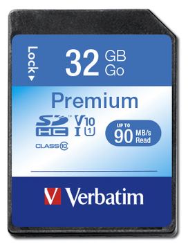 Verbatim Flash-Speicherkarte - 32 GB - Class 10 von LumaTech