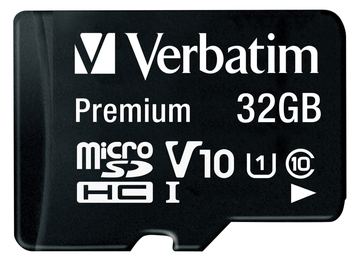 Verbatim Flash-Speicherkarte (microSDHC/SD-Adapter inbegriffen) von LumaTech