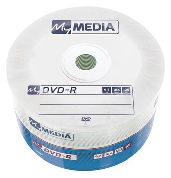 Verbatim MyMedia - 50 x DVD-R - 4.7 GB (120 Min.) 16x von LumaTech