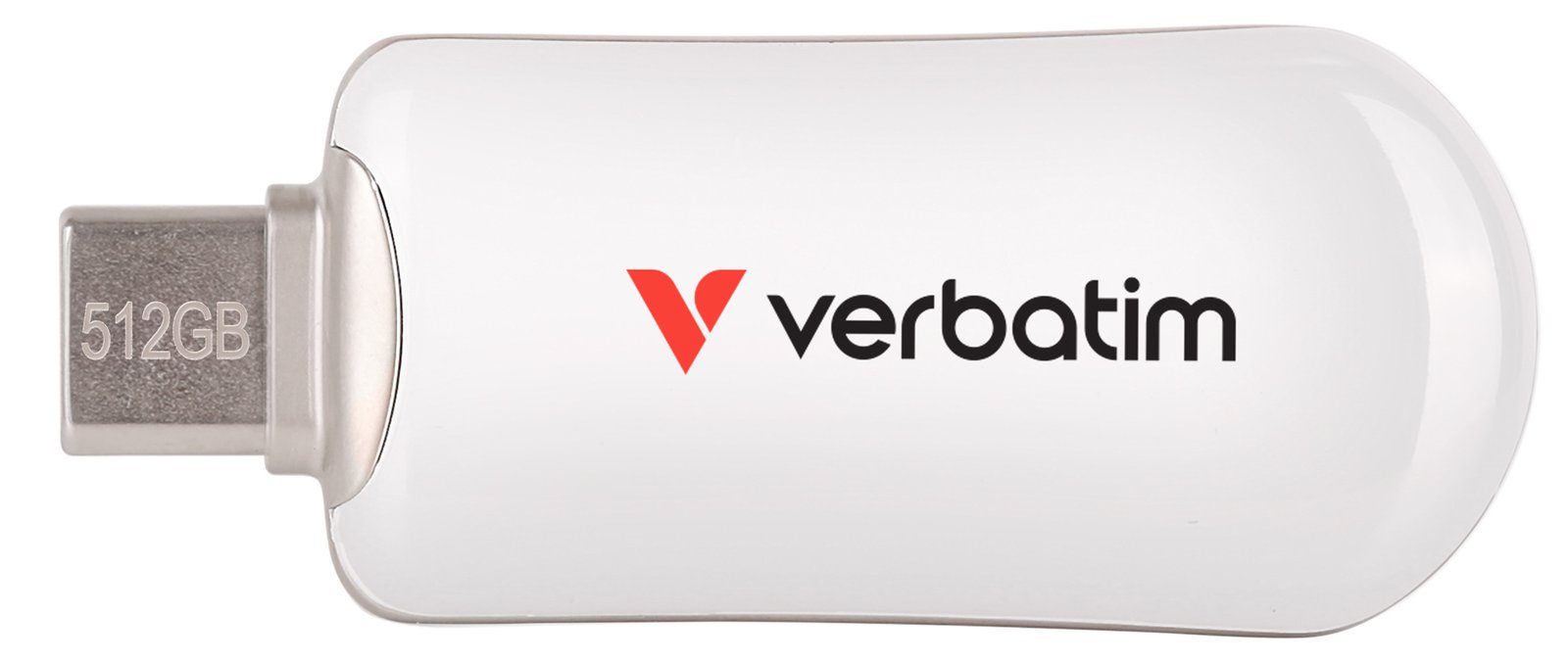 Verbatim PLECTRA USB-C FLASH DRIVE WHITE 512GB