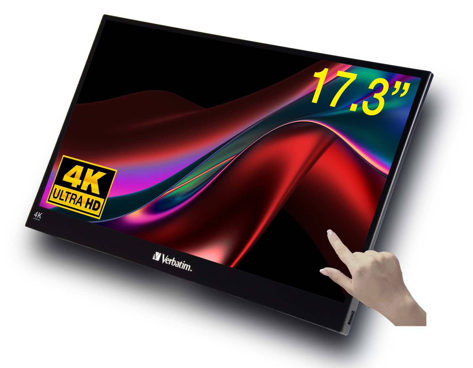 Verbatim PMT-17-4K - LCD-Monitor - 43.9 cm (17.3)