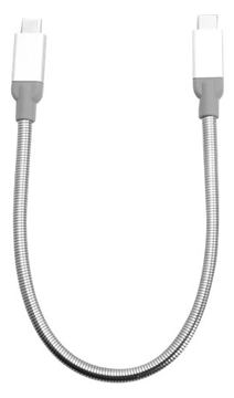 Verbatim USB-Kabel - 24 pin USB-C (M) zu 24 pin USB-C (M) - 0,3 m silber von LumaTech