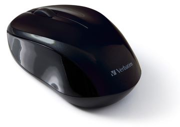 Verbatim Wireless Mouse GO NANO - Maus - optisch - kabellos - RF - kabelloser Empfänger (USB) von LumaTech