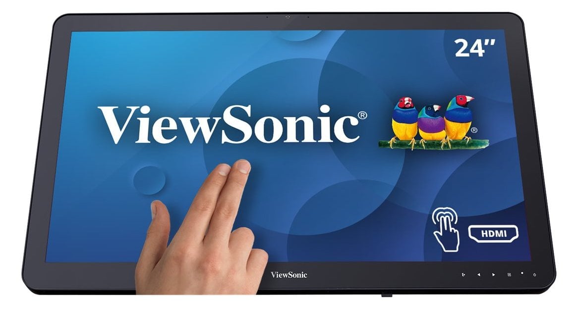 ViewSonic TD2430 - LED-Monitor - 61 cm (24) (23.6 sichtbar)