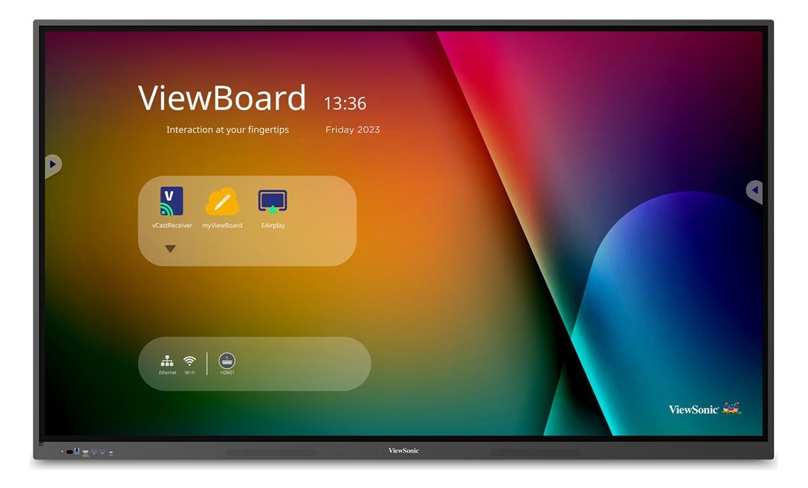 ViewSonic ViewBoard IFP8634 - 218 cm (86) Diagonalklasse IFP34 Series LCD-Display mit LED-Beleuchtung - interaktiv