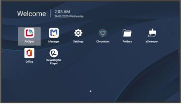 ViewSonic ViewBoard LED large format display - 32 GB RAM - USB Typ C - 55 von LumaTech