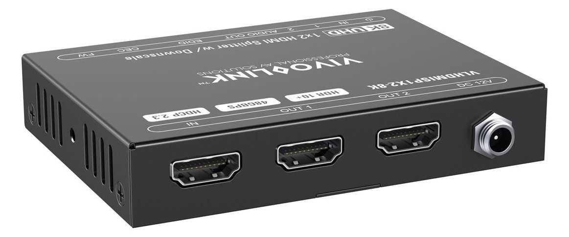 VivoLink HDMI splitter 1x2 8Ka60Hz