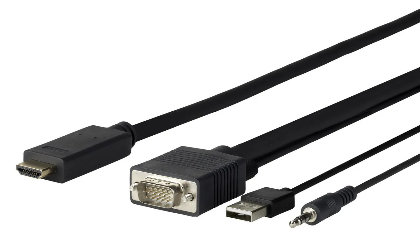 VivoLink Pro - HDMI-Kabel - HDMI männlich zu USB, HD-15 (VGA), Ansicht 2