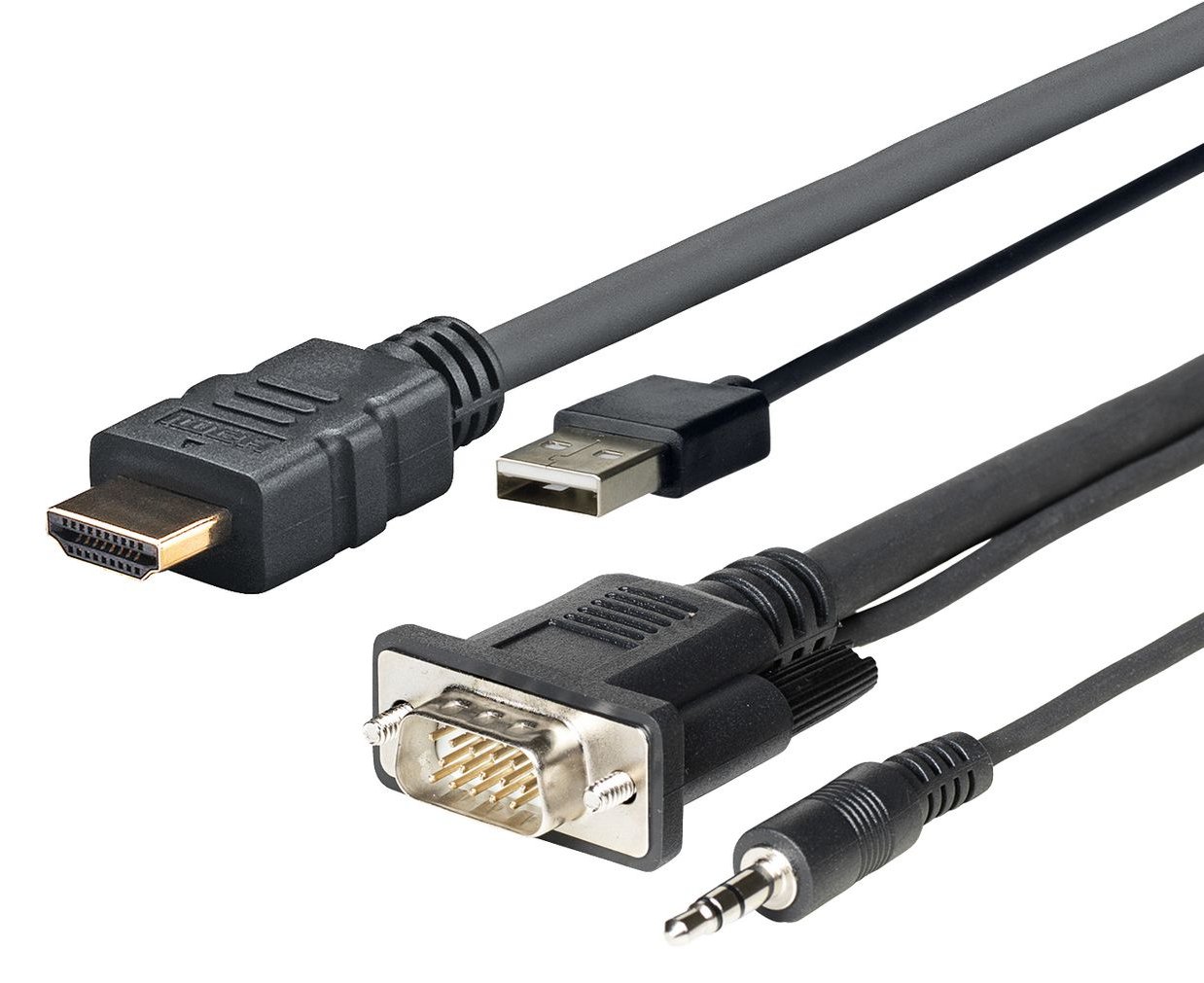VivoLink Pro - HDMI-Kabel - HDMI männlich zu USB, HD-15 (VGA) von LumaTech