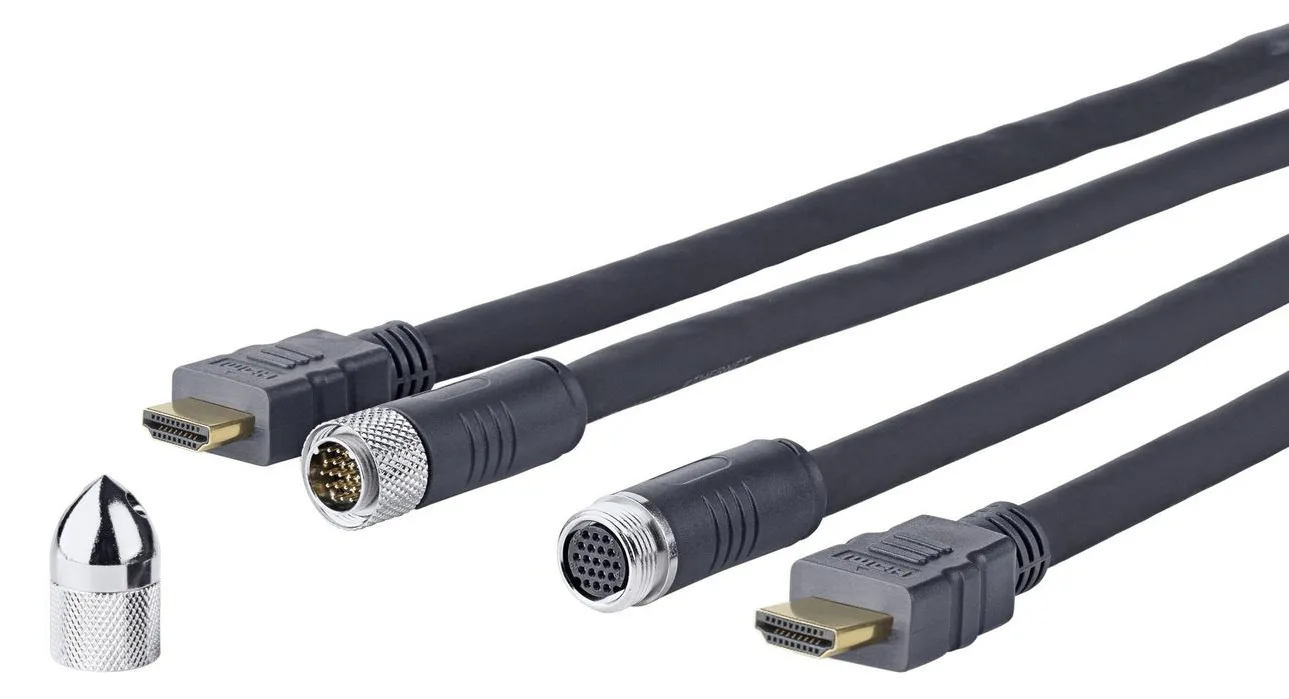 VivoLink Pro Cross Wall - HDMI-Kabel mit Ethernet, Ansicht 2