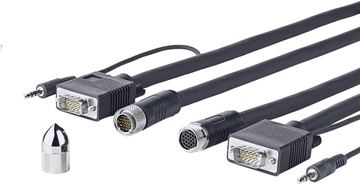 VivoLink Pro Cross Wall - VGA- / Audiokabel - HD-15 (VGA) von LumaTech