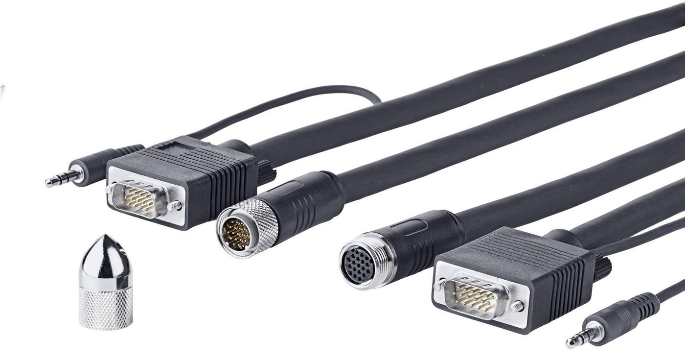 VivoLink Pro Cross Wall - VGA- / Audiokabel - HD-15 (VGA) von LumaTech