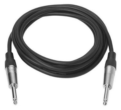 VivoLink PROAUDJACK1 - 6.35mm - Männlich - 6.35mm - Männlich - 1 m - Schwarz von LumaTech