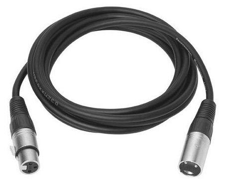 VivoLink PROAUDXLRMF15 - XLR - Männlich - XLR - Weiblich - 15 m - Schwarz von LumaTech