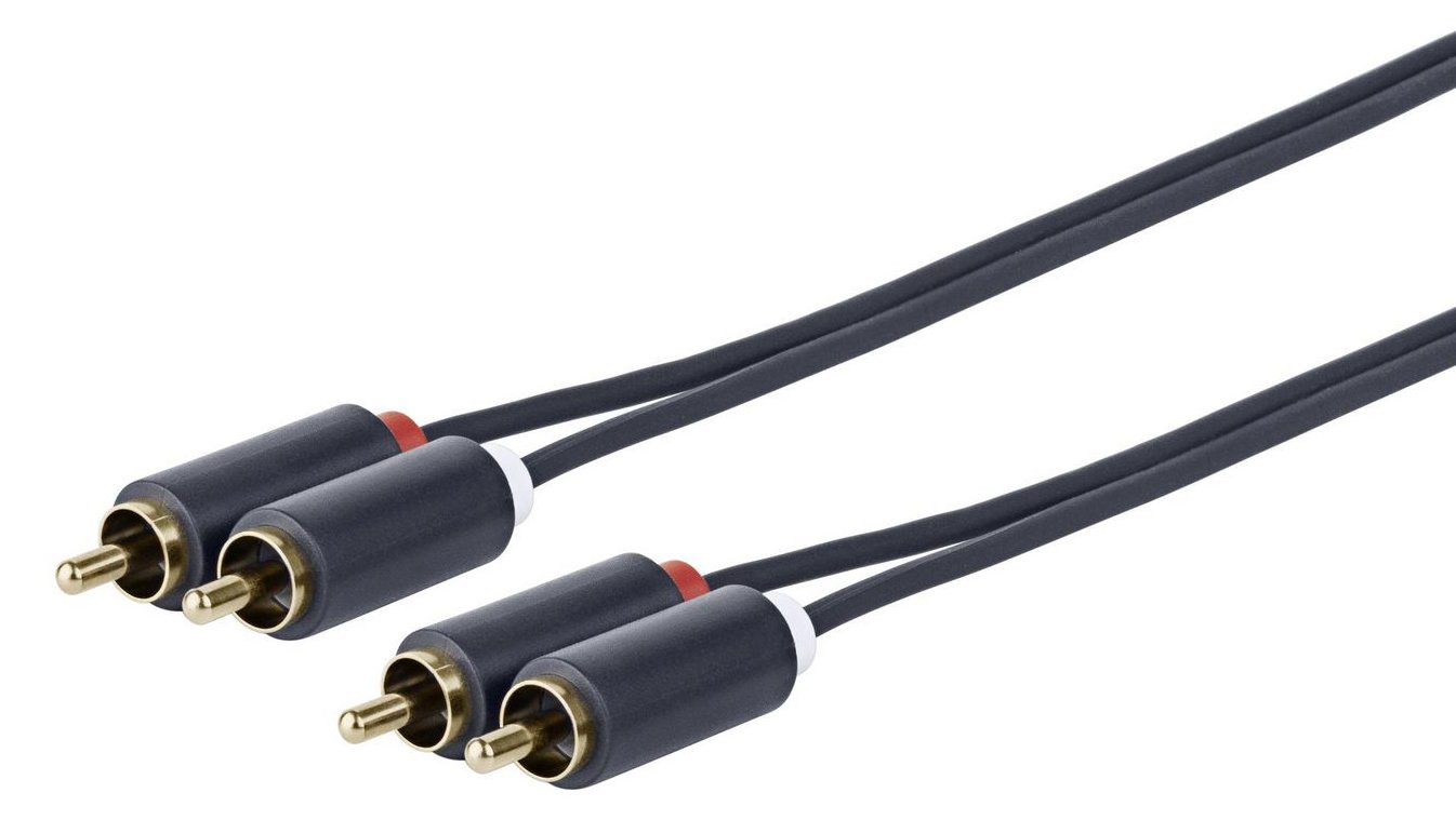 VivoLink PRORCARCA25 - 2 x RCA - Männlich - 2 x RCA - Männlich - 25 m - Schwarz von LumaTech