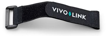 VivoLink PROTIE - Kabelbinder-Halterung - Universal - Velcro - Schwarz von LumaTech