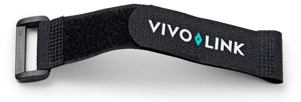 VivoLink PROTIE - Kabelbinder-Halterung - Universal - Velcro - Schwarz
