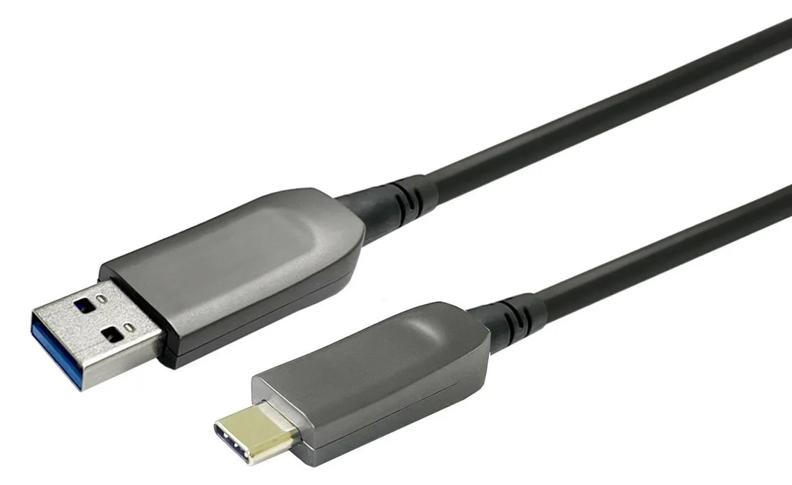 VivoLink PROUSBCAMMOP30 - 10 m - USB C - USB A - USB 3.2 Gen 1 (3.1 Gen 1) - 5 Gbit/s - Schwarz, Ansicht 2
