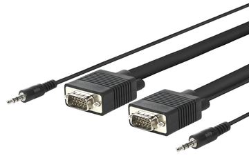 VivoLink PROVGAS15 - 15 m - VGA (D-Sub) + 3.5mm - VGA (D-Sub) + 3.5mm - Männlich - Männlich - Gerade von LumaTech