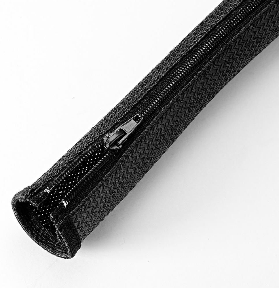 VivoLink PROZIPSLEEVE1248 - Schwarz - Polyester - 1,2 cm - 4800 mm - 500 g - 700 g